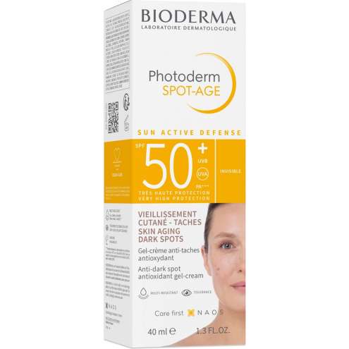 BIODERMA Photoderm Spot-Age - Солнцезащитный гель-крем для лица SPF50+ 40 мл